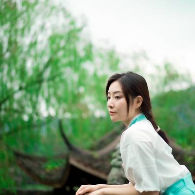 汉服模特