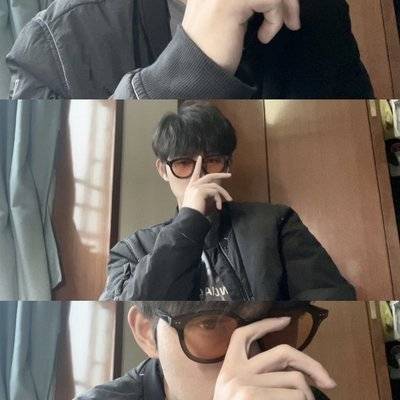 黑白模特