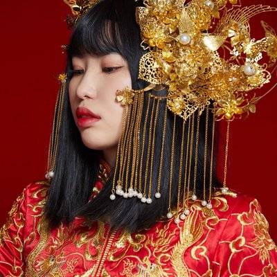 旗袍模特