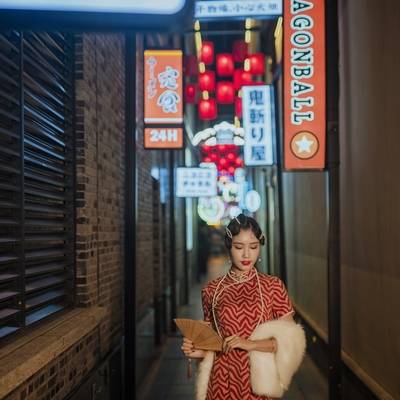 森系模特
