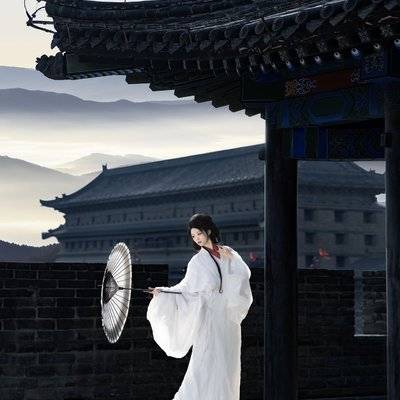 汉服模特