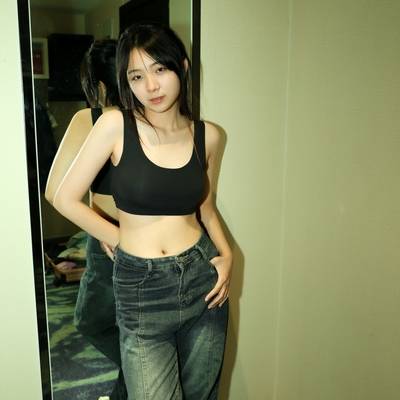 黑白模特