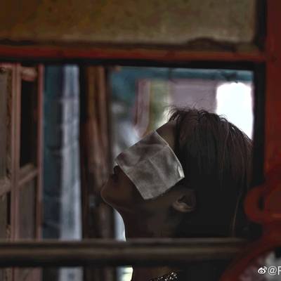 黑白模特