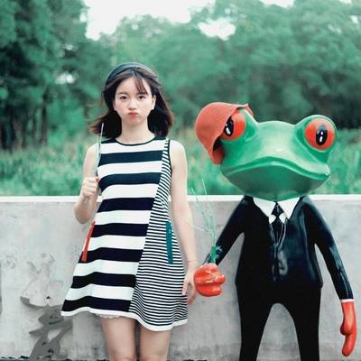 森系模特