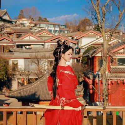 汉服模特