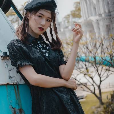 森系模特