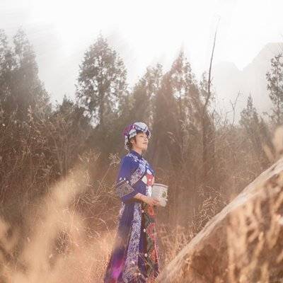 森系模特