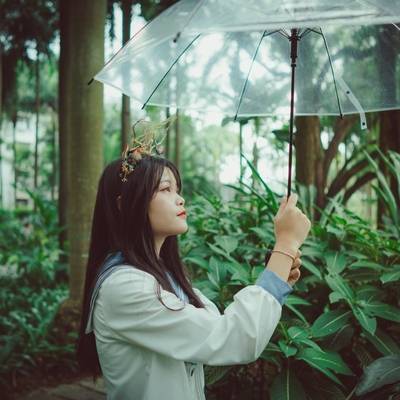 森系模特