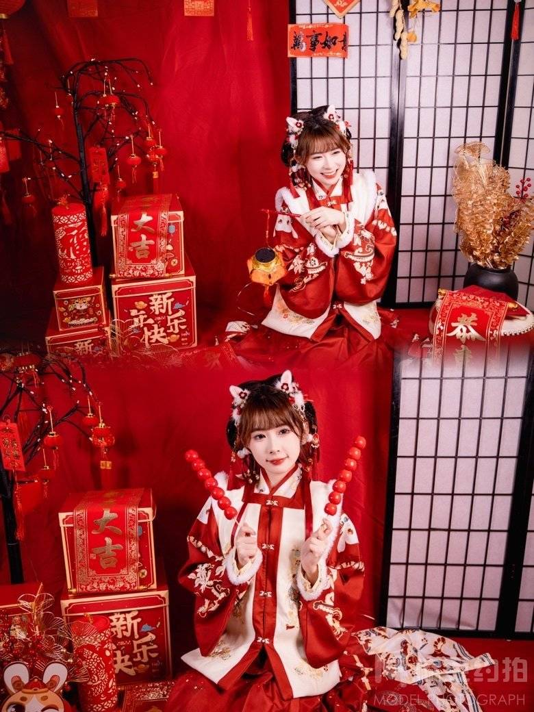 汉服模特