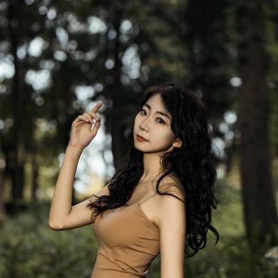 森系模特