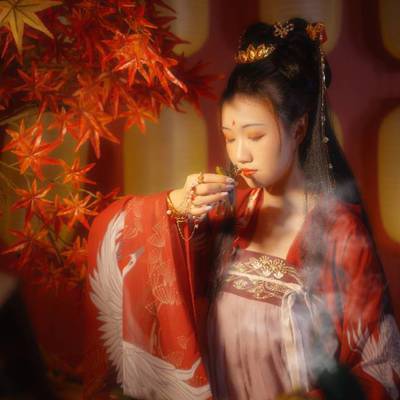 汉服模特