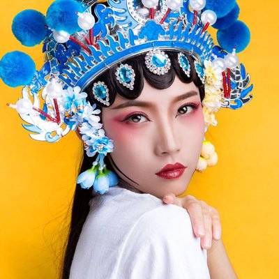 妆容模特