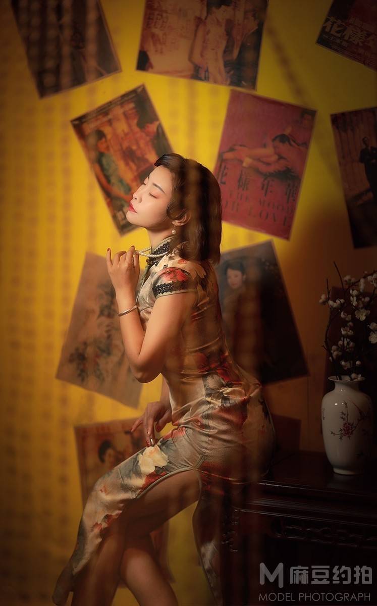 旗袍模特
