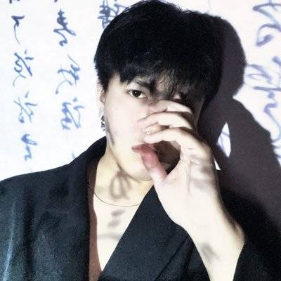 黑白模特