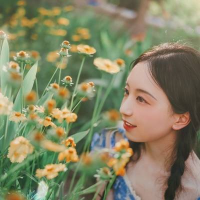 森系模特