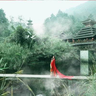 汉服模特
