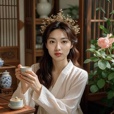 汉服模特