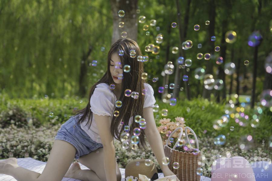 森系模特