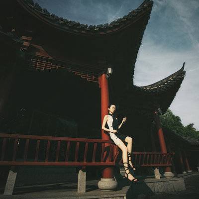 森系模特