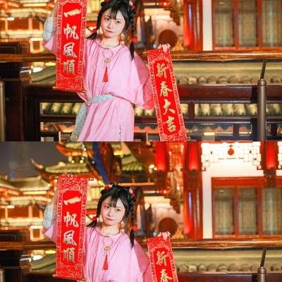 汉服模特