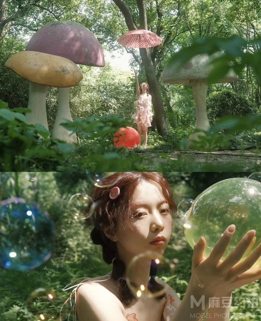 森系模特