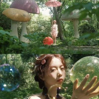 森系模特