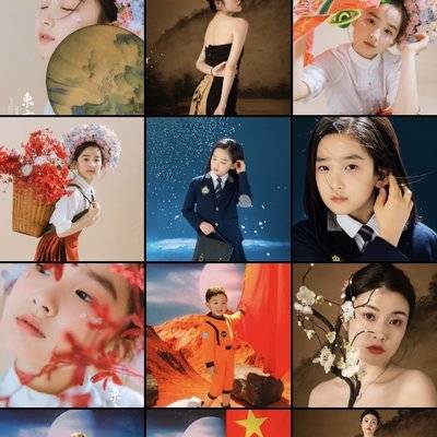 儿童摄影模特