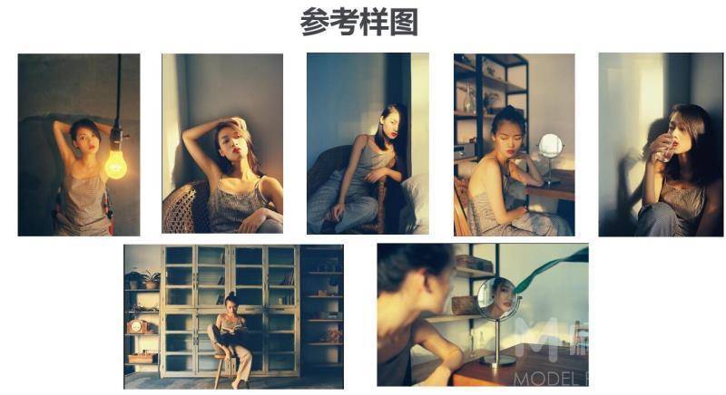 情绪模特