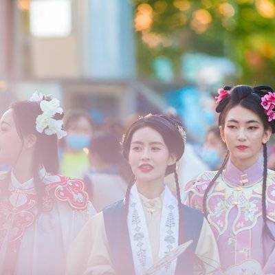 汉服模特