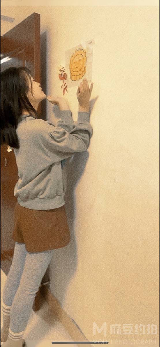 黑白模特