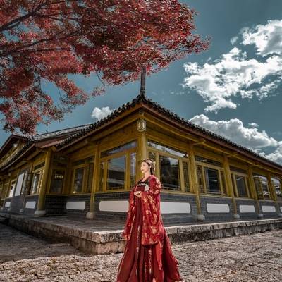 汉服模特