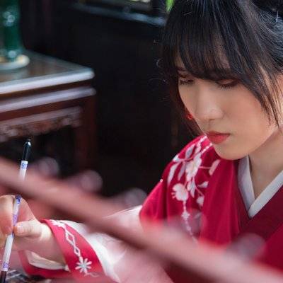 汉服模特