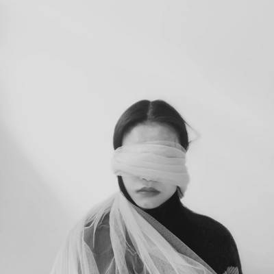 黑白模特