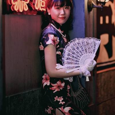 胶片模特
