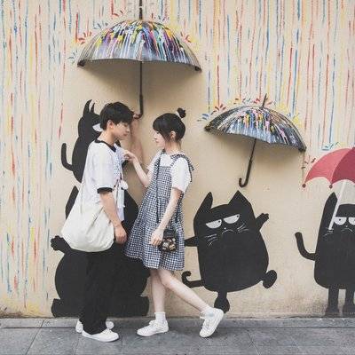 情侣模特
