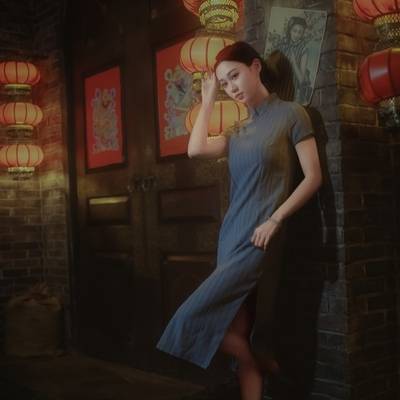 民国模特
