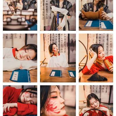 汉服模特
