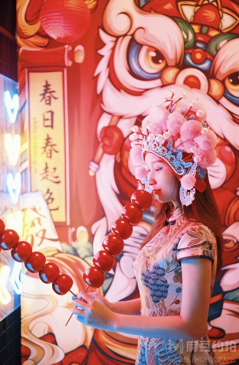 妆容模特