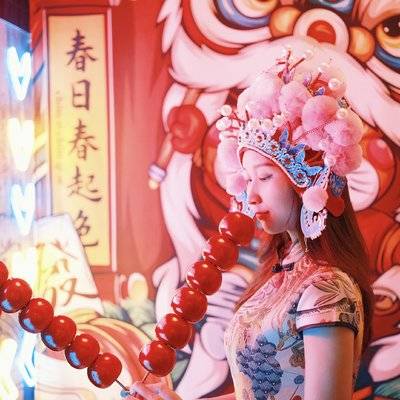 妆容模特