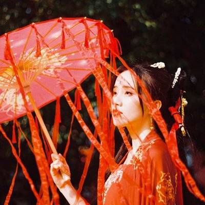 汉服模特
