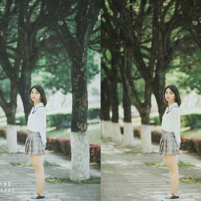 清新模特