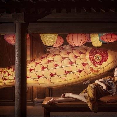 复古模特