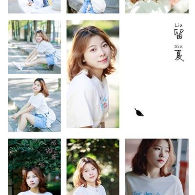 森系模特
