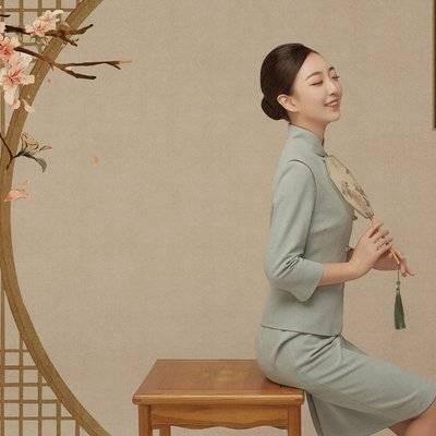 旗袍模特