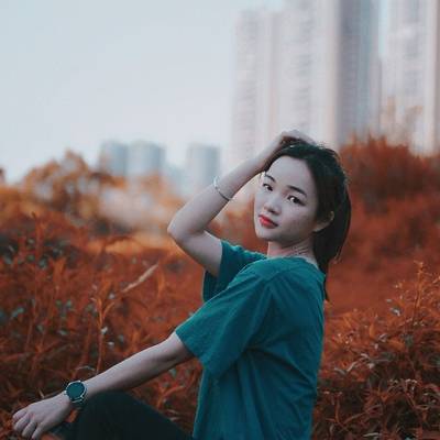 森系模特