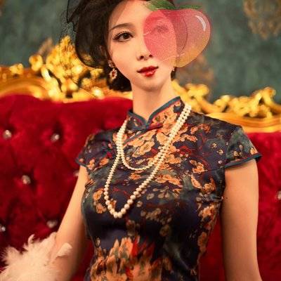 旗袍模特