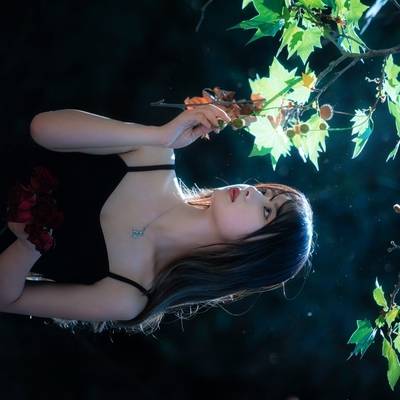 森系模特
