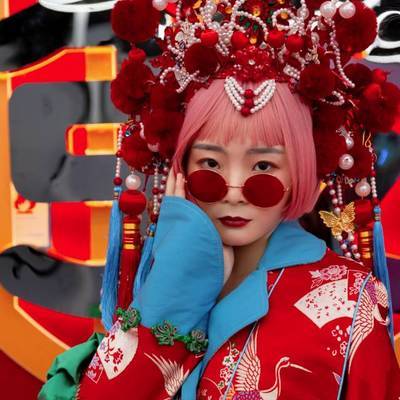 情侣模特