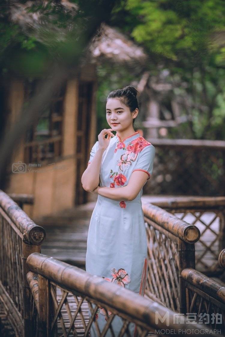 旗袍模特