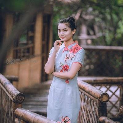 旗袍模特